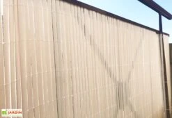 Brise-Vue En PVC Canisse Rouleau 3 X 1,5 M – Pls Coloris 8 Brise-Vue En PVC Canisse Rouleau 3 X 1,5 M – Pls Coloris -Abriet Mobilier Soldes Boutique brise vue pvc blanc detail pose garde corps 1