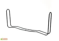 Porte-bûches En Acier Inoxydable – 244 Cm 7 Porte-bûches En Acier Inoxydable – 244 Cm -Abriet Mobilier Soldes Boutique bucher acier 1