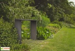 Bûcher Pour Abri De Jardin En Métal Look Bois Vieilli