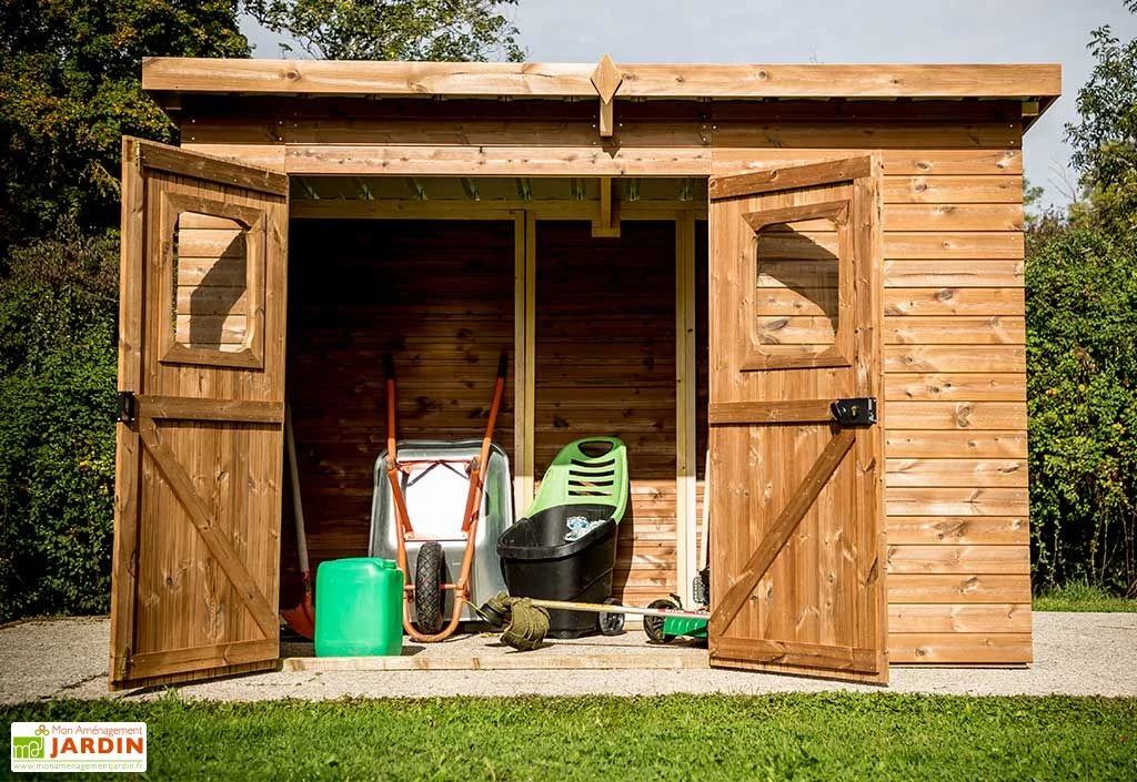 Abri De Jardin En Bois D’épicéa Traité Theora – 5,69 M² 1 Abri De Jardin En Bois D’épicéa Traité Theora – 5,69 M²