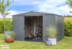 Abri De Jardin En Acier Galvanisé 8,5 M²