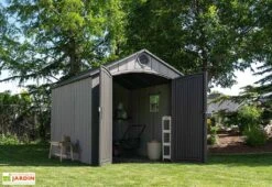 Lifetime Abri De Jardin En Résine Effet Bois – 7,11 M²
