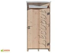 Abri De Jardin En Bois Pour Toilettes Sèches Ventarèl - 120 X 105 X 215 Cm -Abriet Mobilier Soldes Boutique cabine douglas toilettes seches
