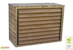 Cache Climatiseur Extérieur En Bois D’Épicéa Traité 132 X 58 X 98 Cm 7 Cache Climatiseur Extérieur En Bois D’Épicéa Traité 132 X 58 X 98 Cm -Abriet Mobilier Soldes Boutique cache climatiseur exterieur bois epicea traite 132 x 58 x 98 cm 3