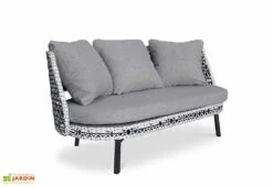 Salon De Jardin 4 Places En Aluminium Et Résine Tressée Agadir 8 Salon De Jardin 4 Places En Aluminium Et Résine Tressée Agadir -Abriet Mobilier Soldes Boutique canape salon jardin aluminium resine tressee agadir