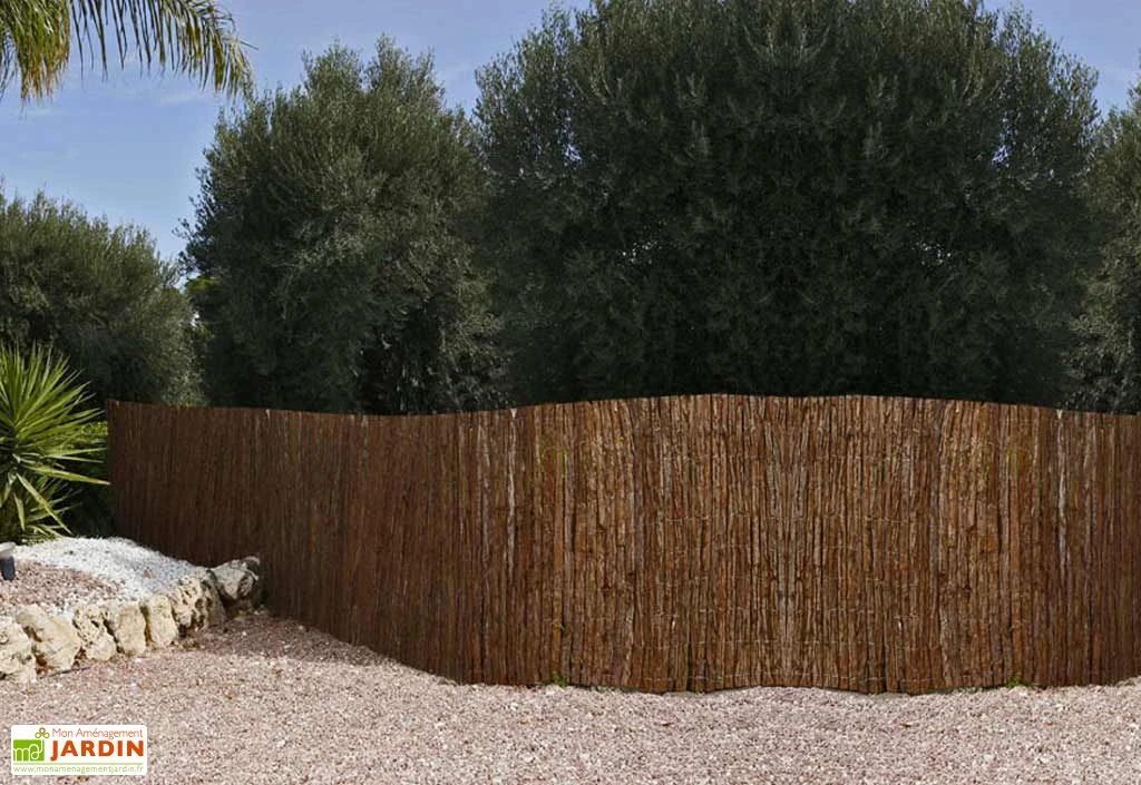 Clôture Naturelle En Ecorces De Pins (1x5m) 1 Clôture Naturelle En Ecorces De Pins (1x5m)