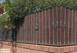 Brise-Vue Naturel En Osier Clotûre 5 X 2 M