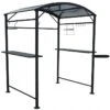 Carport Abri Pour Barbecue Acier Galvanisé Et époxy 2,5 X 1,35 M