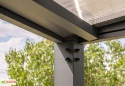 Carport En Aluminium Et Polycarbonate Libeccio 15 M² -Abriet Mobilier Soldes Boutique carport aluminium polycarbonate libeccio 15 m 2