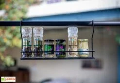 Carport Abri Pour Barbecue Acier Galvanisé Et époxy 2,5 X 1,35 M 7 Carport Abri Pour Barbecue Acier Galvanisé Et époxy 2,5 X 1,35 M -Abriet Mobilier Soldes Boutique carport barbecue accessoirs acier 2