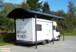 Carport Camping-car Aluminium Et Polycarbonate 7,60 X 3,62 M -Abriet Mobilier Soldes Boutique carport camping car aluminium polycarbonate 1