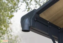 Carport Camping-car Alpine 5,07 X 3,52 M Gris | Palram - Canopia -Abriet Mobilier Soldes Boutique carport camping car aluminium polycarbonate arcadia alpine 5000 18m 2