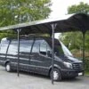 Carport Camping-car Aluminium Et Polycarbonate 7,60 X 3,62 M