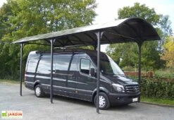 Carport Camping-car Aluminium Et Polycarbonate 7,60 X 3,62 M