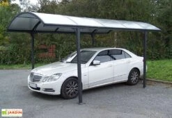 Carport Design Aluminium Toit Rond Polycarbonate 4,85 X 3 M Vis. Inox 9 Carport Design Aluminium Toit Rond Polycarbonate 4,85 X 3 M Vis. Inox -Abriet Mobilier Soldes Boutique carport design aluminium toit rond polycarbonate visserie inox 5m 1