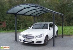 Carport Design Aluminium Toit Rond Polycarbonate 4,85 X 3 M Vis. Inox 8 Carport Design Aluminium Toit Rond Polycarbonate 4,85 X 3 M Vis. Inox -Abriet Mobilier Soldes Boutique carport design aluminium toit rond polycarbonate visserie inox 5m 4