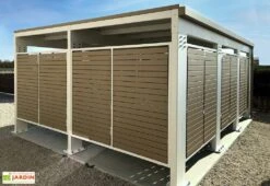 Carport Double En Acier Galvanisé Pompei – 29 M² 5 Carport Double En Acier Galvanisé Pompei – 29 M² -Abriet Mobilier Soldes Boutique carport double acier galvanise pompei