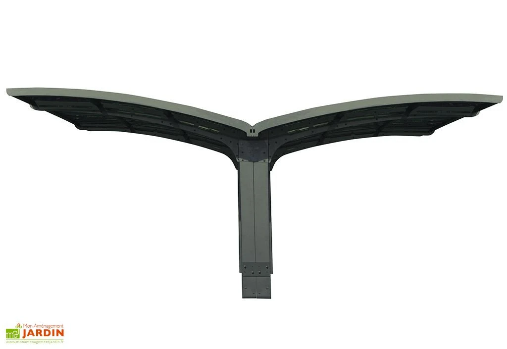 Carport Double Arizona Breeze 4,95 X 5,78 M Gris | Palram - Canopia 2 Carport Double Arizona Breeze 4,95 X 5,78 M Gris | Palram - Canopia – Image 2