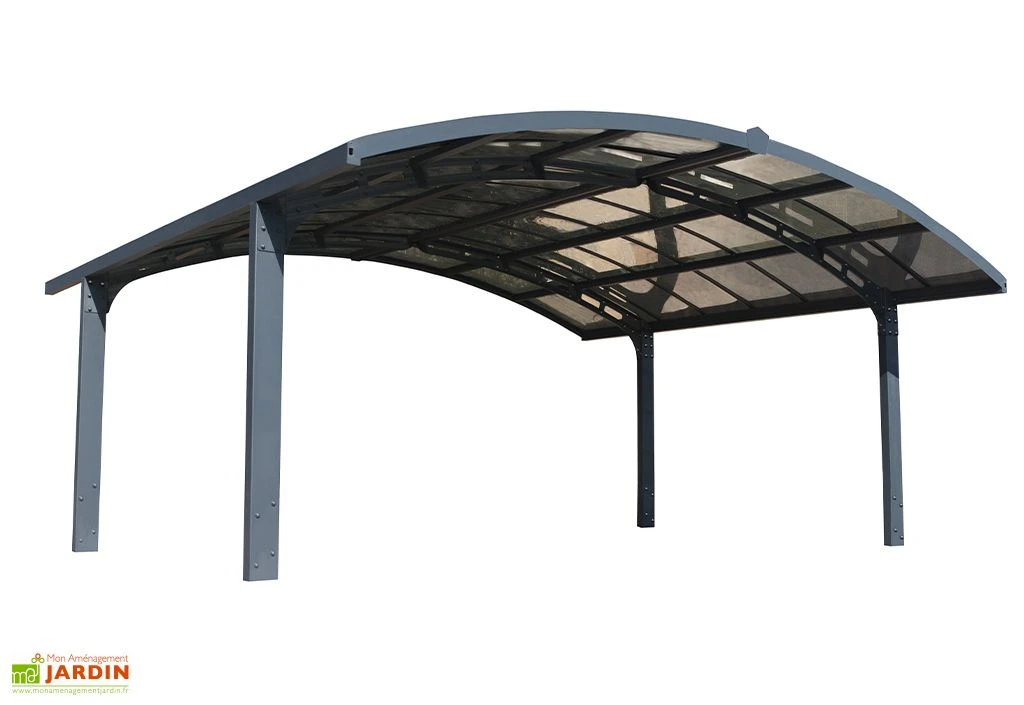 Carport Double Arizona Breeze 4,95 X 5,78 M Gris | Palram - Canopia 3 Carport Double Arizona Breeze 4,95 X 5,78 M Gris | Palram - Canopia – Image 3