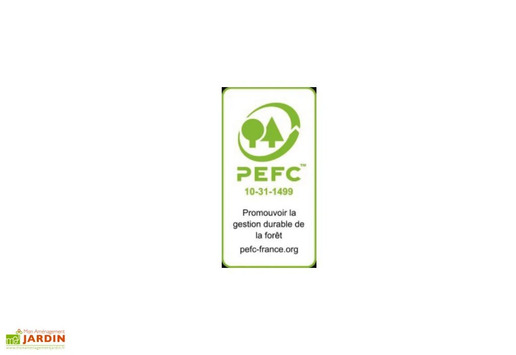 Carport Mural En Bois D’Épicéa Traité 10 M² 2 Carport Mural En Bois D’Épicéa Traité 10 M² – Image 2