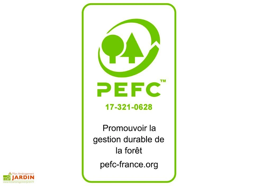 Carré Potager Composteur En Bois Douglas 19 Mm - 100 X 95 X 54 Cm 2 Carré Potager Composteur En Bois Douglas 19 Mm - 100 X 95 X 54 Cm – Image 2