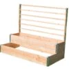 Carré Potager En Bois Douglas 19 Mm 2 étages Et Treillis – 125 X 60 Cm