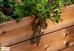 Carré Potager En Bois Autoclave Sur Pieds 80 X 80 Cm H. 88 Cm - Rezekne -Abriet Mobilier Soldes Boutique carre potager bois sur pieds ekju 253394