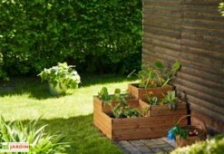 Carré Potager En Bois Autoclave à étages 4 Compartiments - 90 X 90 X 46 Cm 9 Carré Potager En Bois Autoclave à étages 4 Compartiments - 90 X 90 X 46 Cm -Abriet Mobilier Soldes Boutique carre potager jardin