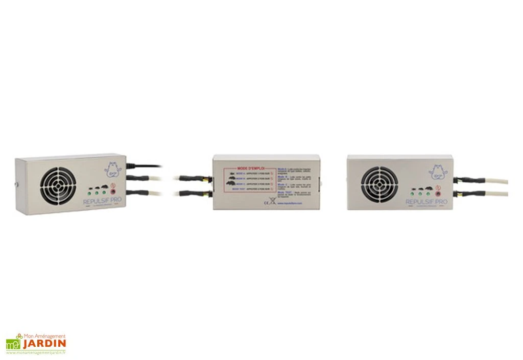 Répulsif Ultrasons Rongeurs Et Insectes : 3 Boîtiers + 2 Câbles 10 M 3 Répulsif Ultrasons Rongeurs Et Insectes : 3 Boîtiers + 2 Câbles 10 M – Image 3