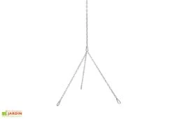 Ensemble Trépied + Grille De Cuisson En Inox Pour Braséro Nobel -Abriet Mobilier Soldes Boutique chaine trepied brasero