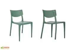 Chaise De Jardin Empilable En Polypropylène Renforcé – Town -Abriet Mobilier Soldes Boutique chaise empilable polypropyle ne 04