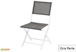 Chaises Pliantes En Aluminium Modulo (Lot De 2) 8 Chaises Pliantes En Aluminium Modulo (Lot De 2) -Abriet Mobilier Soldes Boutique chaise jardin aluminium pliante coloree salon jardin