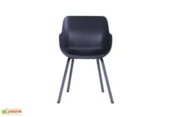 Chaise De Jardin Aluminium Et Résine Sophie Element Organic (Lot De 2) -Abriet Mobilier Soldes Boutique chaise jardin aluminium resine sophie element organic 2