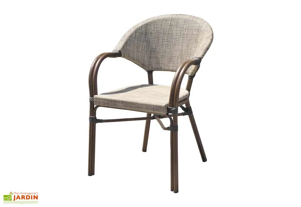 Chaise De Jardin Aluminium Et Textilène Empilable 1 Chaise De Jardin Aluminium Et Textilène Empilable