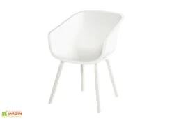 Chaise De Jardin En Résine Et Aluminium Amalia (lot De 2) 5 Chaise De Jardin En Résine Et Aluminium Amalia (lot De 2) -Abriet Mobilier Soldes Boutique chaise jardin resine aluminium amalia blanc