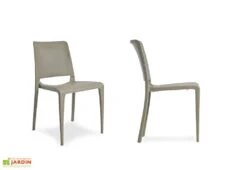 Chaise De Jardin Empilable En Polypropylène Renforcé – Hall -Abriet Mobilier Soldes Boutique chaise plastique empilable 2
