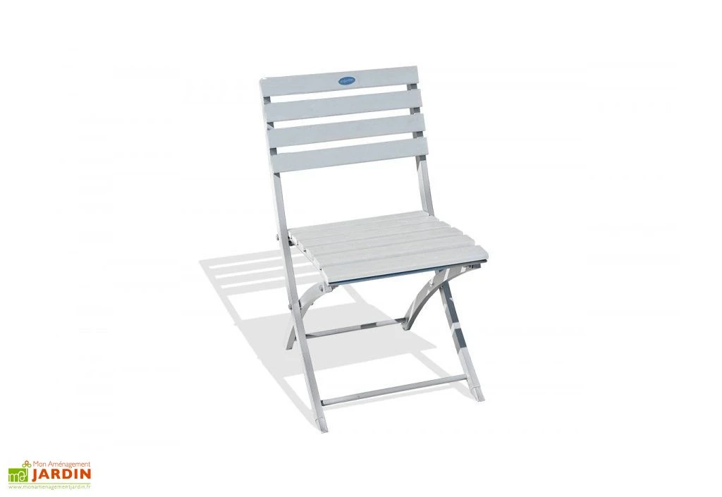 Chaise De Jardin Pliante En Aluminium Marius 2 Chaise De Jardin Pliante En Aluminium Marius – Image 2