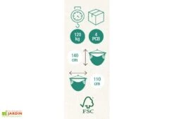 Chaise Suspendue Ecrue 110 X 140 Cm -Abriet Mobilier Soldes Boutique chaise suspendue ecrue en toile jobek 5