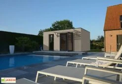 Studio De Jardin Modulable En Bois De Sapin Brut Como 19 M² -Abriet Mobilier Soldes Boutique chalet en bois como 19m2 habitable 5
