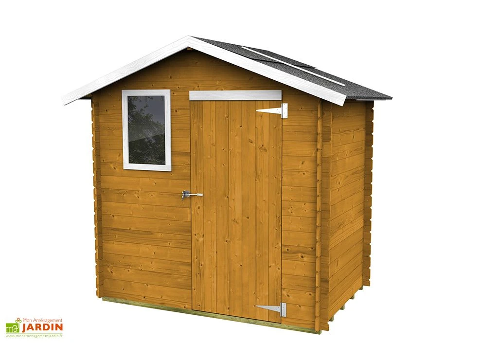 Abri De Jardin En Bois De Pin Traité Livia – 2,57 M² 2 Abri De Jardin En Bois De Pin Traité Livia – 2,57 M² – Image 2