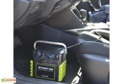 Station D’énergie Portable Avec Batterie Nomade 529 W – Izywatt 500 -Abriet Mobilier Soldes Boutique charge allume cigare batterie izywatt 500 orium