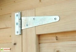 Abri à Vélos En Bois De Sapin Brut Cykel 2,1 M² -Abriet Mobilier Soldes Boutique charniere abri velos bois sapin cykel