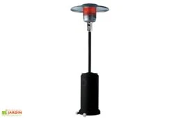 Chauffage à Gaz Extérieur En Acier Type Lampadaire - 2 Coloris