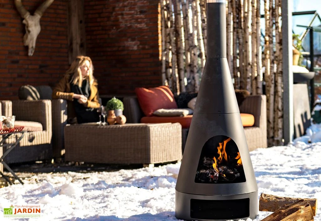 Cheminée D’extérieur En Acier Kingston - ø 43 X 125 Cm 1 Cheminée D’extérieur En Acier Kingston - ø 43 X 125 Cm