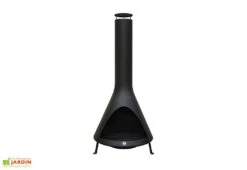 Cheminée D’Extérieur En Acier 70 X 160 Cm