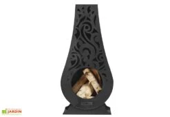 Cheminée Barbecue D'Extérieur Hawana - 50 X 35 X 110 Cm