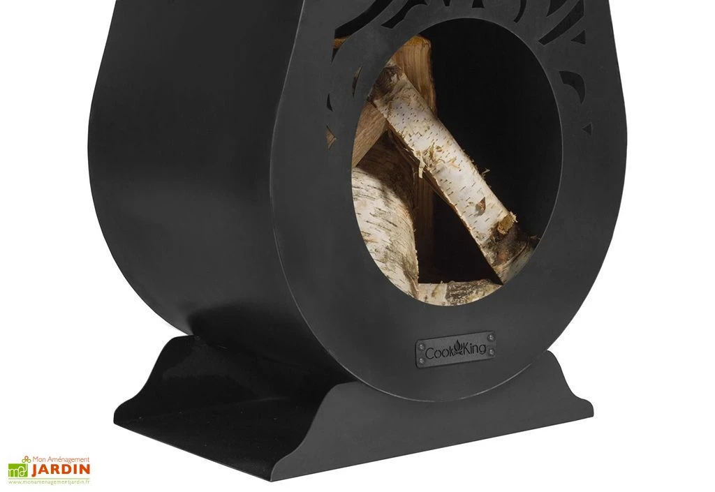 Cheminée Barbecue D'Extérieur Hawana - 50 X 35 X 110 Cm 3 Cheminée Barbecue D'Extérieur Hawana - 50 X 35 X 110 Cm – Image 3