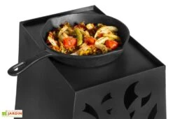 Cheminée Barbecue D'Extérieur Hawana - 50 X 35 X 110 Cm 9 Cheminée Barbecue D'Extérieur Hawana - 50 X 35 X 110 Cm -Abriet Mobilier Soldes Boutique cheminee poele four a pizza hawana 108cm haut design original 3