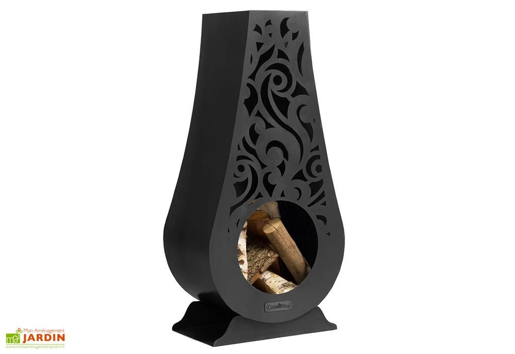 Cheminée Barbecue D'Extérieur Hawana - 50 X 35 X 110 Cm 2 Cheminée Barbecue D'Extérieur Hawana - 50 X 35 X 110 Cm – Image 2