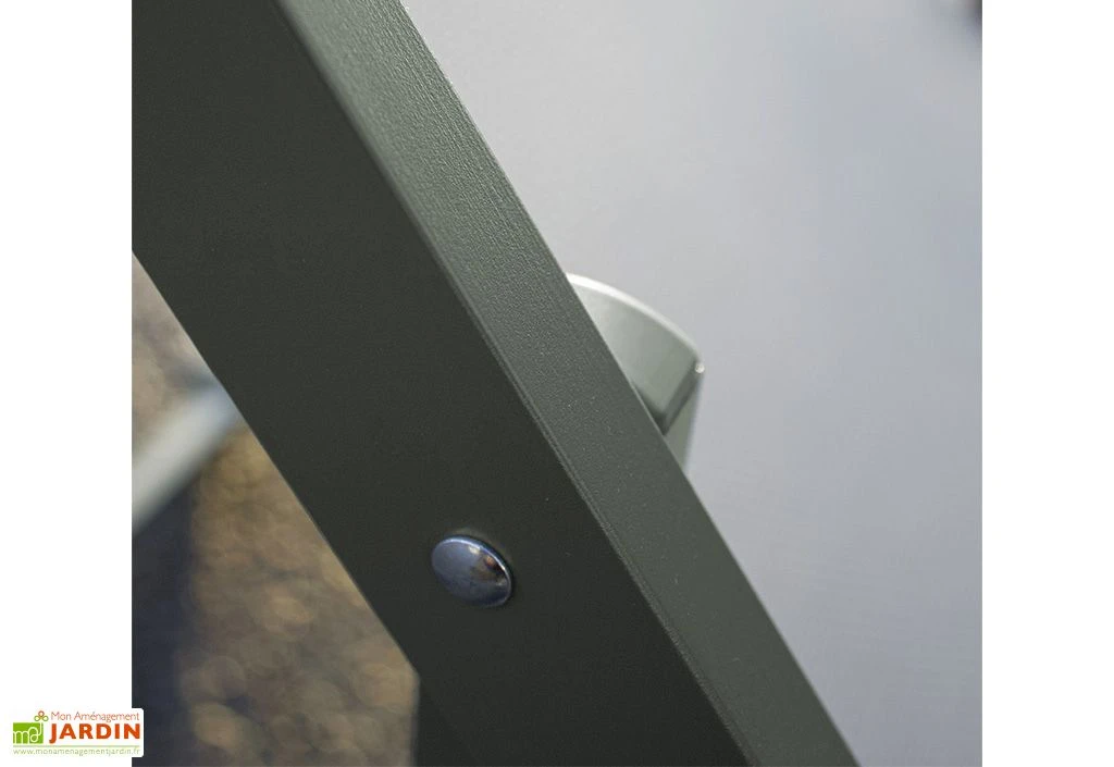 Chilienne De Jardin En Aluminium Et Textilène - Julia 6 Chilienne De Jardin En Aluminium Et Textilène - Julia – Image 6